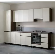 Bucatarie modulara Ambianta Astra Uno 3.2 m, PAL, Catania/Fungo
