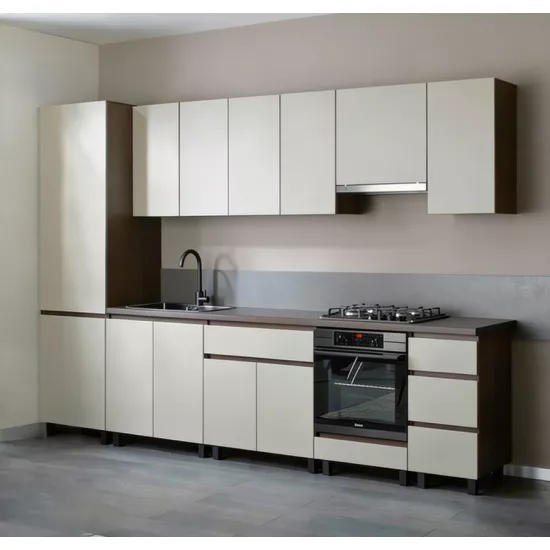 Bucatarie modulara Ambianta Astra Uno 3.2 m, PAL, Catania/Fungo