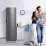 Congelator Midea MDRU385MTE46 Silver (273 l)