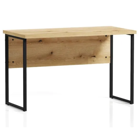 Masa de birou ML-Mobila Loft OP 161 (1200), 120x60 cm, Negru / Stejar Ewok