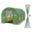 Садовая теплица GardenLine TUN5583 4x2.5x2m, 140 g/m3