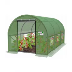 Садовая теплица GardenLine TUN5576 3,5x2x2m, 140 g/m3, Ø 19 mm, толщина 0.6 mm