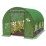 Садовая теплица Garden Line TUN6216 4x2,5x2, 140 g/m3, Ø 25 mm, толщина 0.65 mm, с распашной дверью