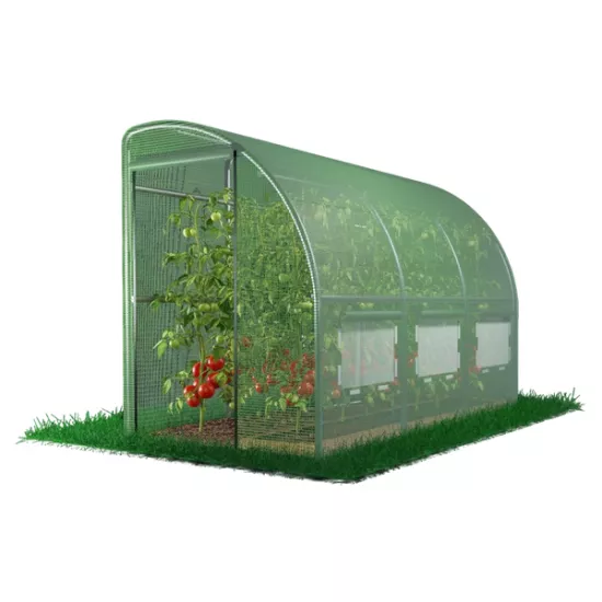 Садовая теплица Garden Line TUN1422 3x1,5x2m, 140 g/m3, Ø 25 mm, толщина 0.7 mm, приставная