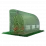 Садовая теплица Garden Line TUN1439 4x1.5x2m, 140 g/m3, Ø 25 mm, толщина 0.7 mm, приставная