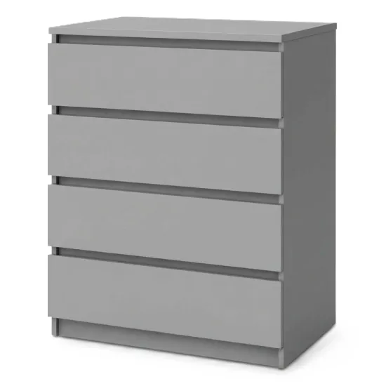 Comodă Fabrik Home Havana 4, 80x38.5x102.5 cm, Grey mouse