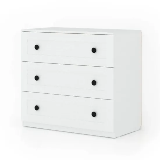 Комод Fabrik Home Mezzo, 100x50x90 см, Белый ясень
