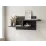 Полка Fabrik Home Tetris №8, Антрацит