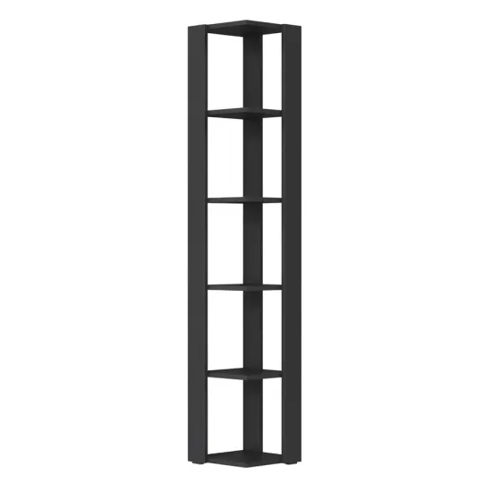 Raft Fabrik Home Henry, 34x34x180 cm Frasin negru