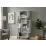 Raft Fabrik Home Josse, 90x25x181 cm Frasin alb