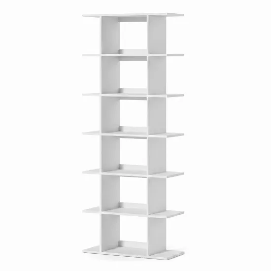 Raft Fabrik Home N 7 Pablo, 80x33x203 cm Frasin alb