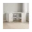 Стол письменный Fabrik Home Mateo угловой, 130x130 см, белый ясень