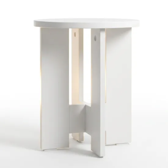 Scaun Fabrik Home Oval, Frasin alb