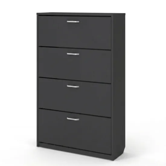 Pantofar Fabrik Home 4 uși, 80x26x168 см, Antracit
