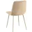 Scaun Avanti Ted 20A17GRY-06, Grey Beige Velvet