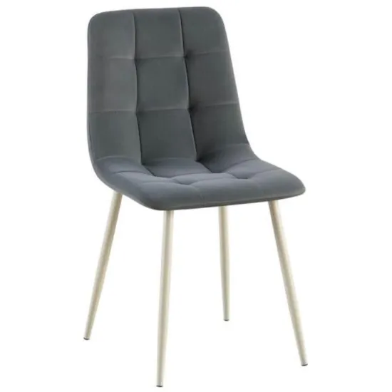 Scaun Avanti Ted 20A17GRY-35, Grey Dark Grey Velvet