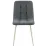 Scaun Avanti Ted 20A17GRY-35, Grey Dark Grey Velvet