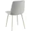 Scaun Avanti Ted 20A17GRY-34, Grey Light Grey Velvet