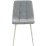 Scaun Avanti Ted 20A17GRY-34, Grey Light Grey Velvet