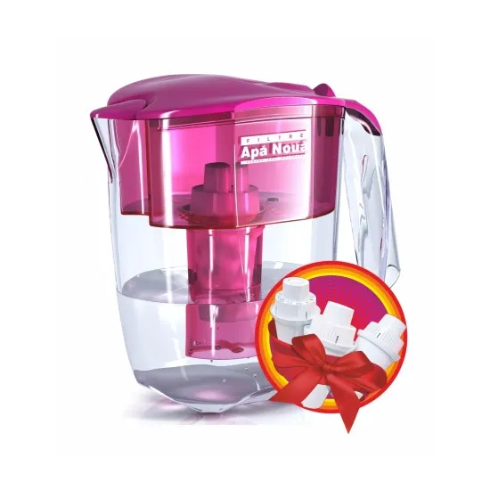 Cana filtranta 3,5 l Apă Nouă FF-SILVER AN cu 3 cartușe, Lila