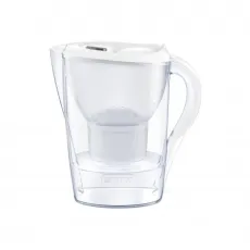 Cana filtranta 2,4 l Brita Marella cu 3 cartușe, Alb