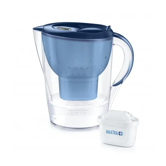 Cana filtranta 3,5 l Brita Marella XL cu 2 cartușe, Albastru