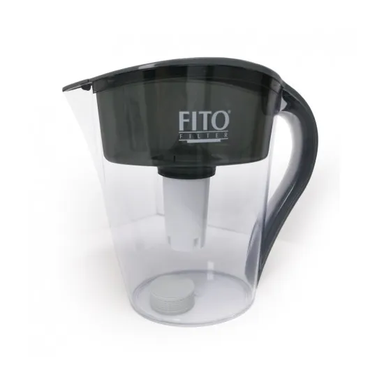 Cana filtranta 3 l Fito Filter FF Crystal PH+ cu 2 cartușe, Gri