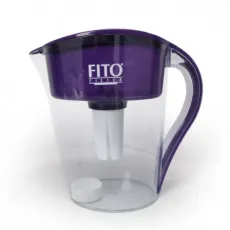 Cana filtranta 3 l Fito Filter FF Crystal PH+ cu 2 cartușe, Violet