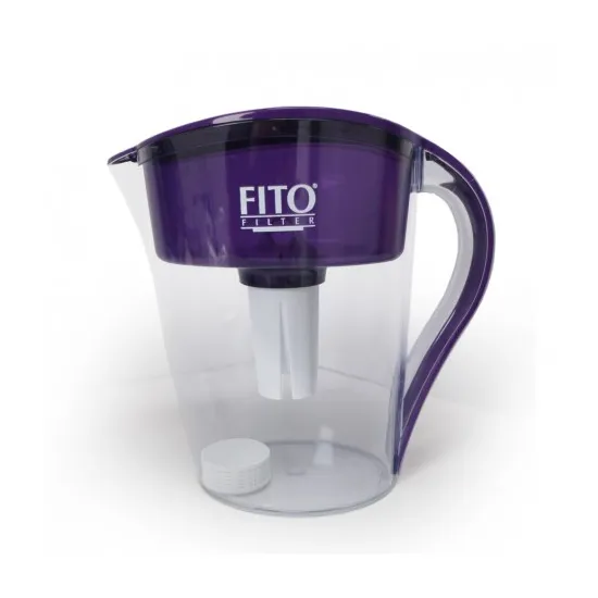 Cana filtranta 3 l Fito Filter FF Crystal PH+ cu 2 cartușe, Violet