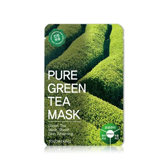 Tosowoong Pure Green Tea Mask Pack - Mască cu extract de ceai verde