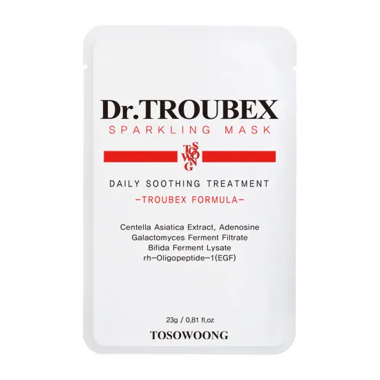 Tosowoong Dr. Troubex Soothing Mask Pack - Mască calmantă Dr.Troubex