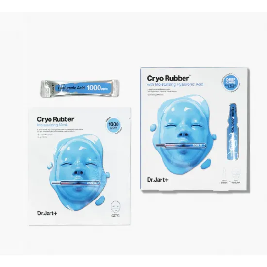 Dr. Jart+ Cryo Rubber with Moisturizing Hyaluronic Acid - Mască alginată cu acid hialuronic