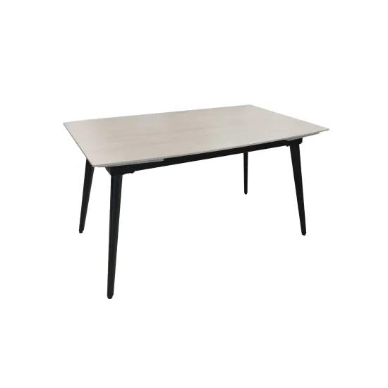 Стол обеденный Decoprim Elara, 140x90 см раскладной, Beige BDS 01