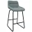 Стул Decoprim Nicole CFS Hoker LB, Blue Soro-34/Black Legs