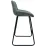 Стул Decoprim Nicole CFS Hoker LB, Blue Soro-34/Black Legs