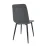 Стул Decoprim DC-90P, N21 Catifea Dark Grey/Black Legs