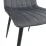 Стул Decoprim DC-90P, N21 Catifea Dark Grey/Black Legs