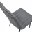 Стул Decoprim DC-90P, N21 Catifea Dark Grey/Black Legs