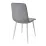 Scaun Decoprim DC-90P, N20 Catifea Dark Grey/White Legs