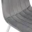 Scaun Decoprim DC-90P, N20 Catifea Dark Grey/White Legs