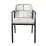 Scaun Decoprim Luzia, Grey/Dark Brown Legs