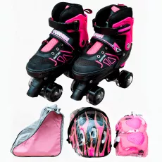 Роликовые коньки Intex 9087-1 M Pink (35-38)