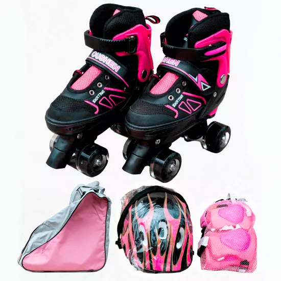 Роликовые коньки Intex 9087-1 S Pink (31-34)