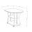 Măsuţă cafea ML-Mobila ML-9, 90x60 cm, Antracit