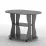 Măsuţă cafea ML-Mobila ML-9, 90x60 cm, Antracit