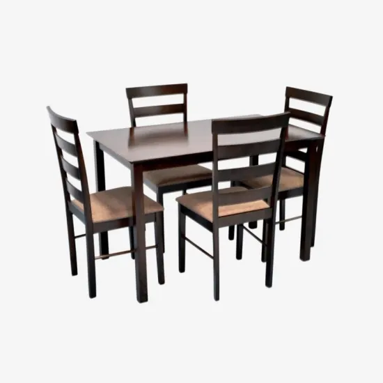 Set de mobilă Eva GLORIA Chocolate + 4 GLORIA Chocolate/Ekea12