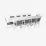 Set de mobilă Eva HV-33V White + 10 HV-3167 White/NV-10WP Grey