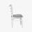 Set de mobilă Eva HV-33V White + 12 COCO White/NV-10WP Grey