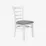 Set de mobilă Eva HV-33V White + 12 COCO White/NV-10WP Grey