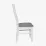Set de mobilă Eva HV-33V White + 12 Wenyi White/NV-10WP Grey